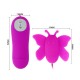 BAILE ESTIMULADOR DE CLaTORIS MARIPOSA LOVE EGGS 12 VELOCIDADES LILA CONTROL REMOTO