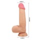 PRETTY LOVE SLIDING SKIN SERIES DILDO REALaSTICO CON VENTOSA PIEL DESLIZANTE 218 CM