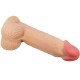 PRETTY LOVE SLIDING SKIN SERIES DILDO REALaSTICO CON VENTOSA PIEL DESLIZANTE 206 CM