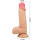 PRETTY LOVE SLIDING SKIN SERIES DILDO REALaSTICO CON VENTOSA PIEL DESLIZANTE 206 CM