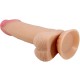 PRETTY LOVE SLIDING SKIN SERIES DILDO REALaSTICO CON VENTOSA PIEL DESLIZANTE 194 CM