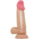 PRETTY LOVE SLIDING SKIN SERIES DILDO REALaSTICO CON VENTOSA PIEL DESLIZANTE 194 CM