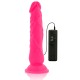 DIVERSIA DILDO FLEXIBLE CON VIBRACION ROSA 21 CM O 49 CM