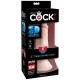 KING COCK DILDO TRIPLE DENSIDAD 15 CM