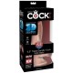 KING COCK DILDO TRIPLE DENSIDAD 14 CM