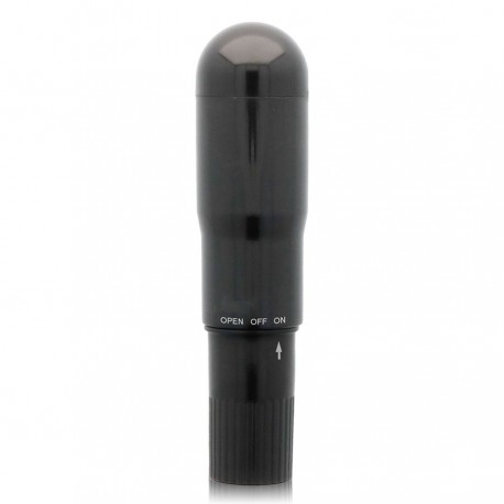 GLOSSY POCKET VIBRADOR NEGRO