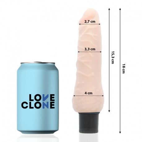 LOVECLONE SVEN SELF LUBRICATION VIBRADOR 185 CM O 33 CM