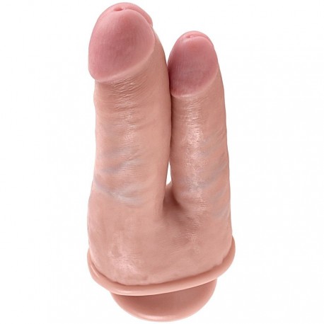 KING COCK DOBLE PENETRACIaN NATURAL