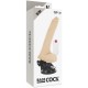 BASECOCK VIBRADOR REALISTICO CONTROL REMOTO NATURAL 19 CM O 4 CM
