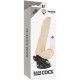 BASECOCK VIBRADOR ARTICULABLE CONTROL REMOTO NATURAL 21 CM O 5 CM