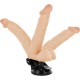 BASECOCK VIBRADOR ARTICULABLE CONTROL REMOTO NATURAL 20 CM O 45 CM