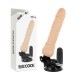 BASECOCK VIBRADOR REALISTICO CONTROL REMOTO NATURAL 195 CM O 4 CM