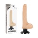 BASECOCK VIBRADOR REALISTICO 2 1 NATURAL 185 CM O 4 CM