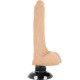 BASECOCK VIBRADOR REALISTICO 2 1 NATURAL 185 CM O 4 CM