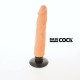 BASECOCK VIBRADOR REALISTICO 2 1 NATURAL 20 CM O 4 CM