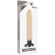 BASECOCK VIBRADOR REALISTICO 2 1 NATURAL 20 CM O 4 CM