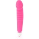 DOLCE VITA REALISTIC PLEASURE VIBRADOR SILICONA ROSA