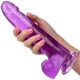 CALEXOTICS SIZE QUEEN DILDO LILA 203 CM