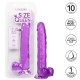 CALEXOTICS SIZE QUEEN DILDO LILA 255 CM