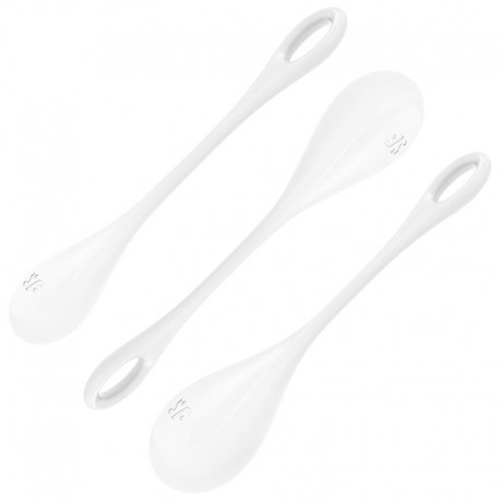 SATISFYER YONI POWER 1 KIT DE ENTRENAMIENTO BLANCO
