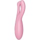 SATISFYER THREESOME 4 VIBRADOR APP ROSA