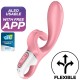 SATISFYER HUG ME VIBRADOR RABBIT APP AZUL