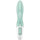 SATISFYER AIR PUMP BUNNY 5 VIBRADOR RABBIT INFLABLE APP VERDE