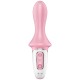 SATISFYER AIR PUMP BOOTY 5 VIBRADOR ANAL INFLABLE ROSA