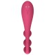 SATISFYER TRI BALL 1 MULTI VIBRADOR ROJO