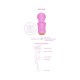 XOCOON THE TRAVELLER WAND FUCSIA