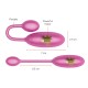 ONINDER DENVER HUEVO VIBRADOR ROSA 7 X 27 CM APP GRATUITA