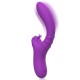INTENSE HARRY VIBRADOR FLEXIBLE CON LENGUA MORADO