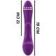 INTENSE LUIGI VIBRADOR RABBIT SILICONA LIQUIDA MORADO