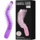 BAILE FLEXI VIBE SENSUAL SPINE BENDABLE VIBRATING DILDO LILA 235 CM