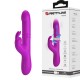 PRETTY LOVE REESE VIBRADOR CON ROTACIaN MORADO