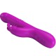 PRETTY LOVE REESE VIBRADOR CON ROTACIaN MORADO