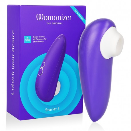 WOMANIZER STARLET 3 ESTIMULADOR CLaTORIS INDIGO