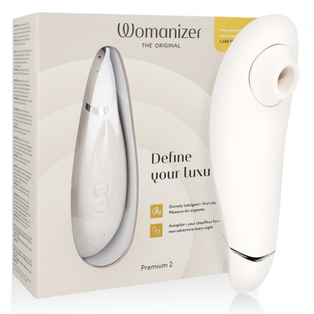 WOMANIZER PREMIUM 2 ESTIMULADOR DE CLaTORIS GRIS