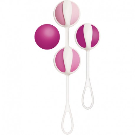 G VIBE SET 4 GEISHA BALLS MINI MORADO