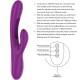 INTENSE APOLO VIBRADOR MULTIFUNCIaN RECARGABLE 7 VIBRACIONES CON LENGUA OSCILANTE MORADO