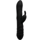 ADRIEN LASTIC TWISTER MASAJEADOR VIBRADOR Y ROTADOR RABBIT NEGRO