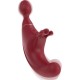 ADRIEN LASTIC FUSION TRIPLE ESTIMULADOR CLITORIS G SPOT ROJO