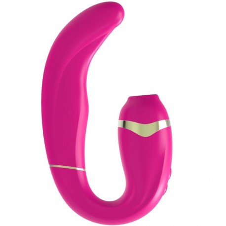 ADRIEN LASTIC MYaG SUCCIONADOR CLITORIS Y ESTIMULADOR G SPOT ROSA