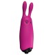 ADRIEN LASTIC LASTIC POCKET VIBRADOR DE BOLSILLO CONEJO ROSA