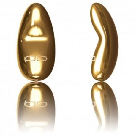 LELO YVA MASTURBADOR CON VIBRACIaN DE ORO