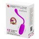 PRETTY LOVE JULIUS HUEVO VIBRADOR IMPERMEBLE RECARGABLE MORADO