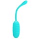 PRETTY LOVE KIRK HUEVO VIBRADOR RECARGABLE VERDE CLARO