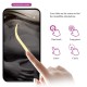 PRETTY LOVE NYMPH HUEVO VIBRADOR CONTROLADO POR APP VIOLETA