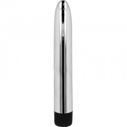 OHMAMA - VIBRADOR CLASICO SILVER 17.5 CM