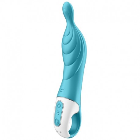 SATISFYER AMAZING 2 VIBRADOR PUNTO A TURQUESA